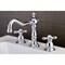 Kingston Brass KS1971AX 8" Widespread Bathroom Faucet, Polished Chrome KS1971AX - alternate 2